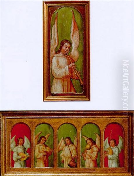 Muzierende Engel - view 1