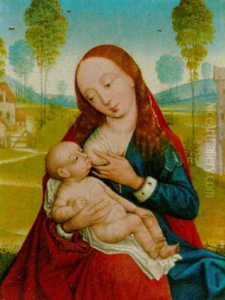 Maria Mit Dem Kind In Einer Landschaft - view 1
