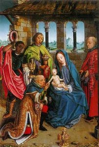 L'adoration Des Rois Mages by (manner of) Memling, Hans