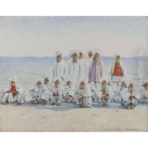 On Durbar Day by Mortimer Mempes