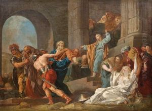 Die Befreiung Susannas Durch Daniel ("la Justification De Suzanne") by Francois Guillaume Menageot