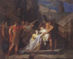 Astyanax Arrache Des Bras D'andromaque Par Ordre D'ulysse by Francois Guillaume Menageot