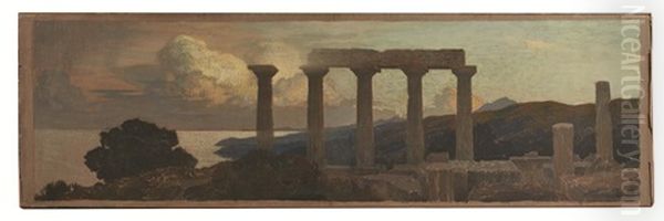 Marine Et Ruines Deux - view 1