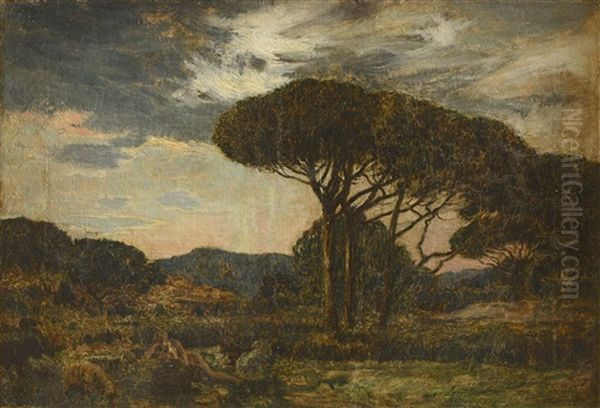 Nymphe Dans Un Paysage - view 1