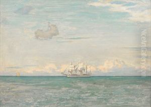 Marine by Emile Rene Menard