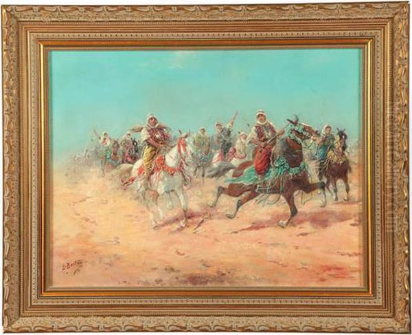 Arab Horsemen - view 1