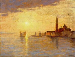 Saint-georges-majeur A Venise Au Soleil Levant