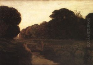 Le Crepuscule by Emile Rene Menard