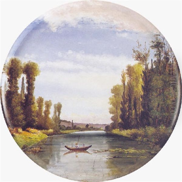 Barcazas En El Rio - view 1