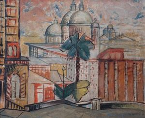 Escena De Ciudad by Melchor Mendez Magarinos
