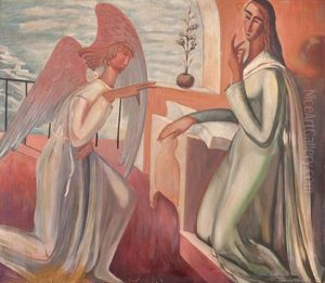 Anunciacion by Melchor Mendez Magarinos