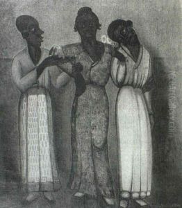 Las Tres Gracias by Melchor Mendez Magarinos