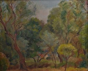 Foret Provencale by Maurice Mendjisky