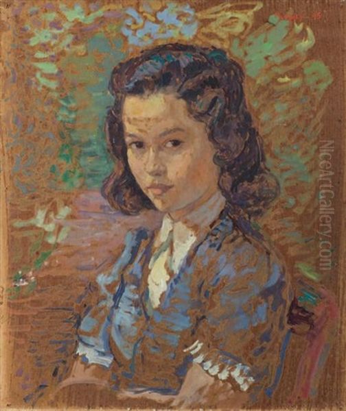 Jeune Fille En Buste - view 1