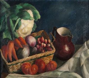 Nature Morte Aux Legumes Et Au Pichet