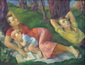 La Sieste by Maurice Mendjisky
