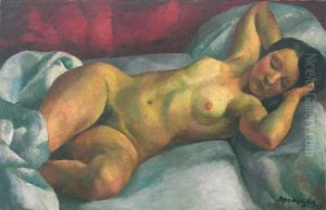 Kiki De Montparnasse by Maurice Mendjisky