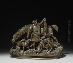 Die Fuchsjagd by Pierre-Jules Mene