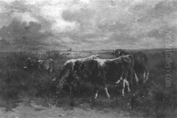 Cows At Pasture - view 1