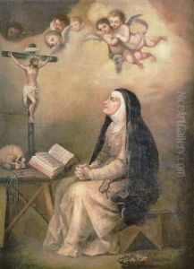 Santa Teresa De Jesus by Francisco Meneses Osorio