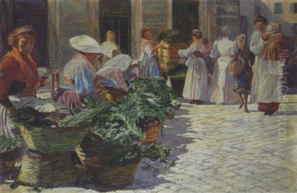 Mercato A Piazza Dell'unita, Roma - view 1