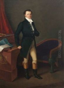 Herrenportrat by Egid Mengelberg