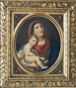 Maria With Jesus by Anton Raphael Mengs