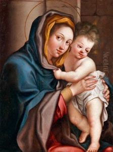 Madonna A Gyermek Jezussal by Anton Raphael Mengs