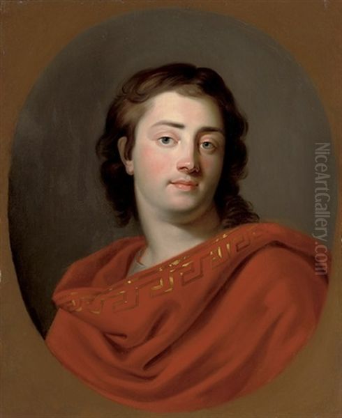 Portrait Of A Gentleman In A Red Robe - view 1