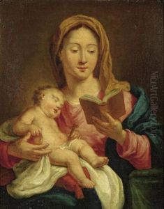 Madonna Mit Kind Und Buch by Anton Raphael Mengs