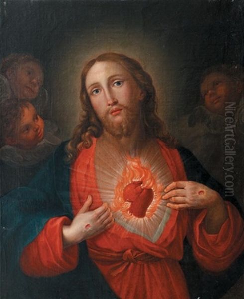 Jesus Christ Et Le Cour Ardant - view 1