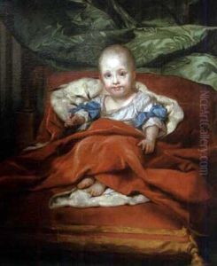 Portrait De Marie Therese De Naples by Anton Raphael Mengs