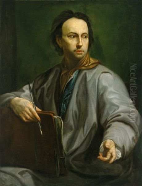 Wiederholung Nach Dem Originalen Selbstportrat Des Kunstlers - view 1