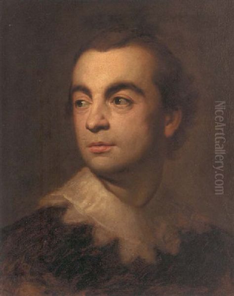 Portrait Of A Gentleman In A Black Coat With A Van Dyck Collar: A Study - view 1