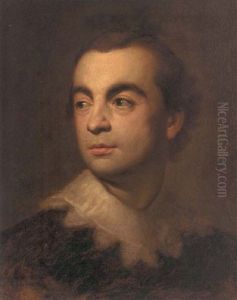 Portrait Of A Gentleman In A Black Coat With A Van Dyck Collar: A Study