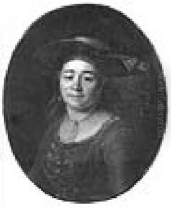 Portrait De Femme Au Chapeau by Anton Raphael Mengs