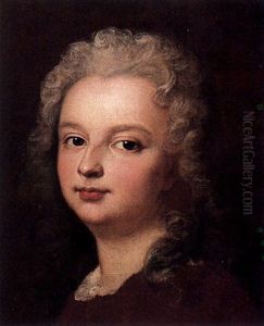 Portrait Inacheve D'une Jeune Enfant by Anton Raphael Mengs