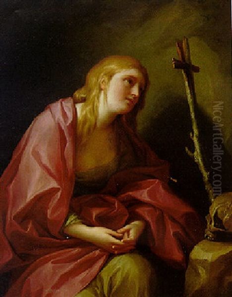 The Penitent Magdalen With A Cross - view 1