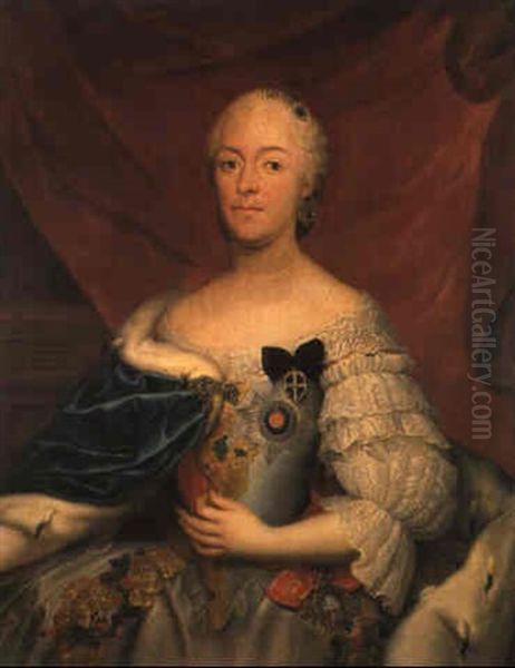 Bildnis Der Kurfurstin Maria Antonia Von Sachsen - view 1