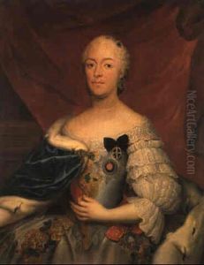 Bildnis Der Kurfurstin Maria Antonia Von Sachsen by Anton Raphael Mengs