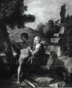 Angelica And Medoro by Anton Raphael Mengs
