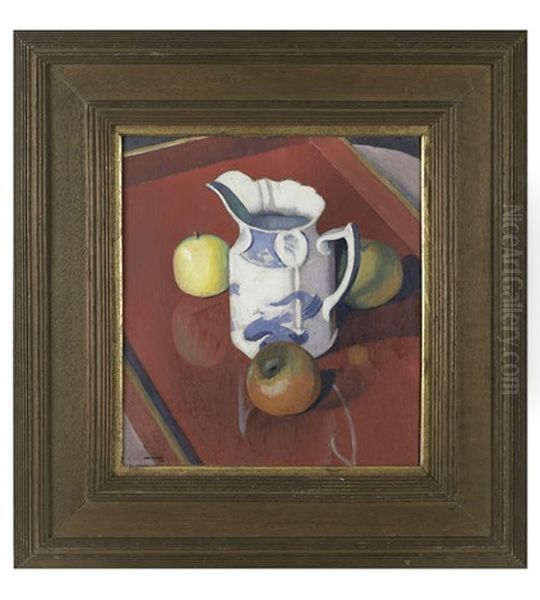 Still Life With Jug And Apples - view 1