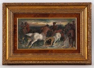 Battle Of The Centaurs by Bernard Meninsky