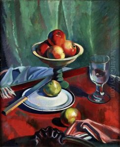Nature Morte Au Compotier by Bernard Meninsky