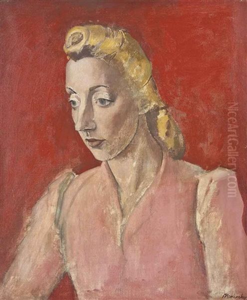 Woman With Golden Hair - view 1