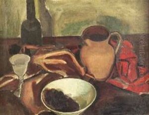 Still Life Of Objets On A Table-top Still Life Of Objets On A Table-top