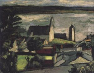 Grange-over-sands by Bernard Meninsky