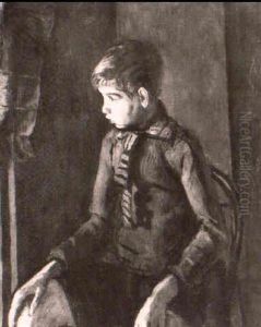 Young David by Bernard Meninsky