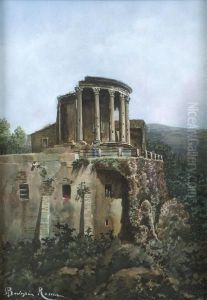 Tempio Della Sibilla A Tivoli by Massimiliano Bertozzi