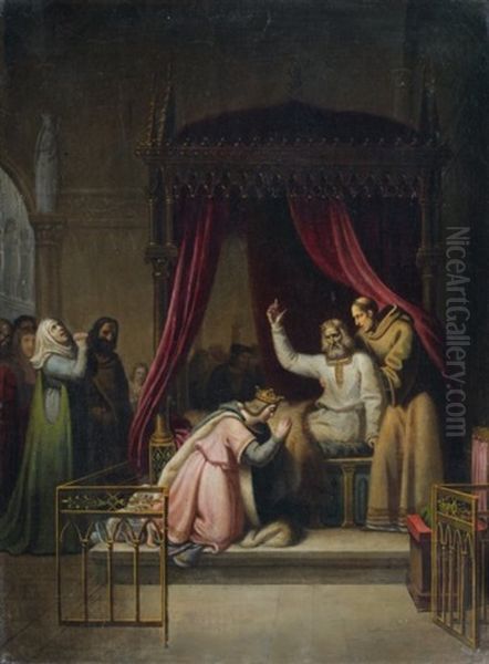 Louis Le Gros Benit Son Fils Louis Vii En 1137 - view 1